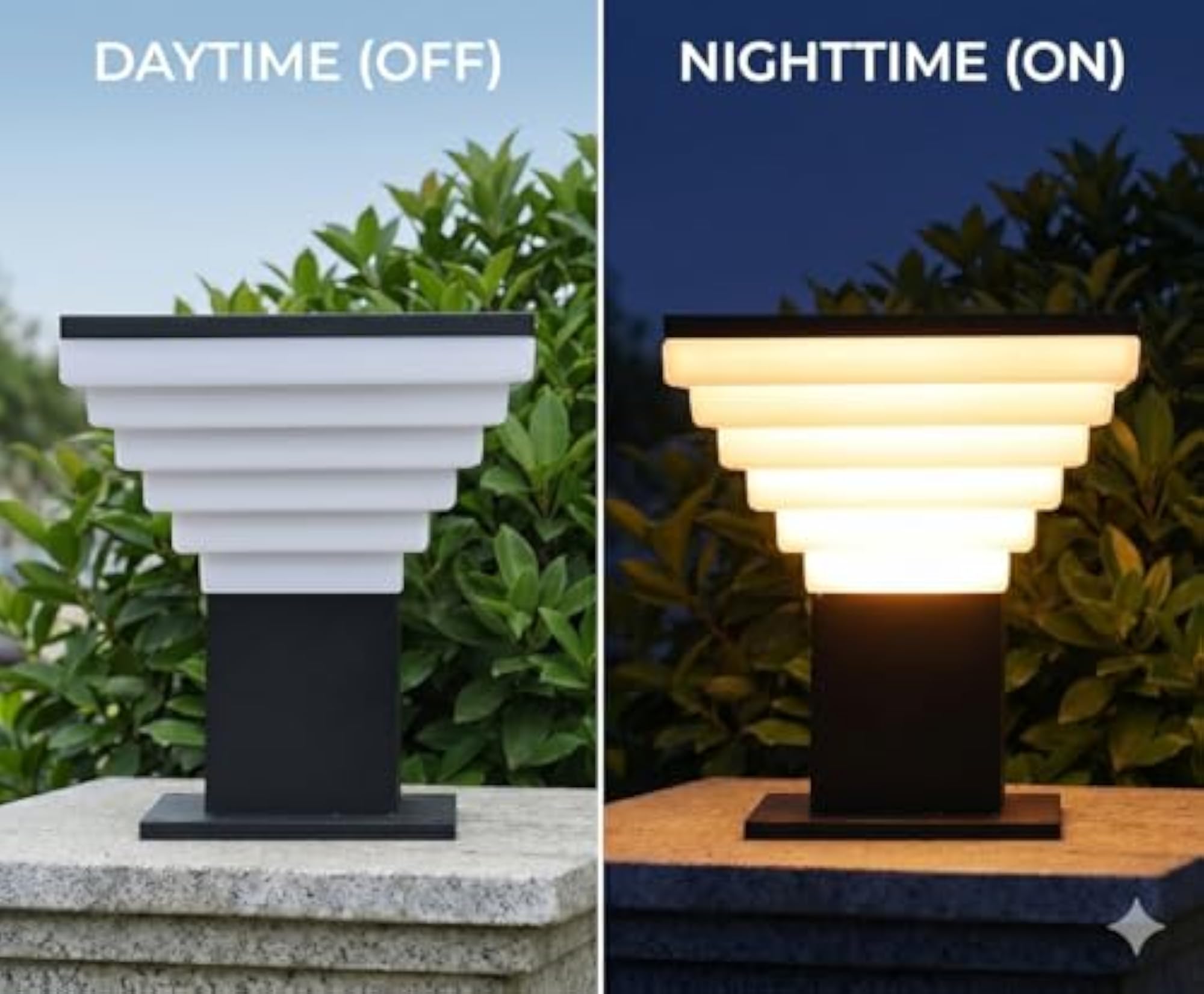 Waterproof Pillar Lamp for Outdoor Decor